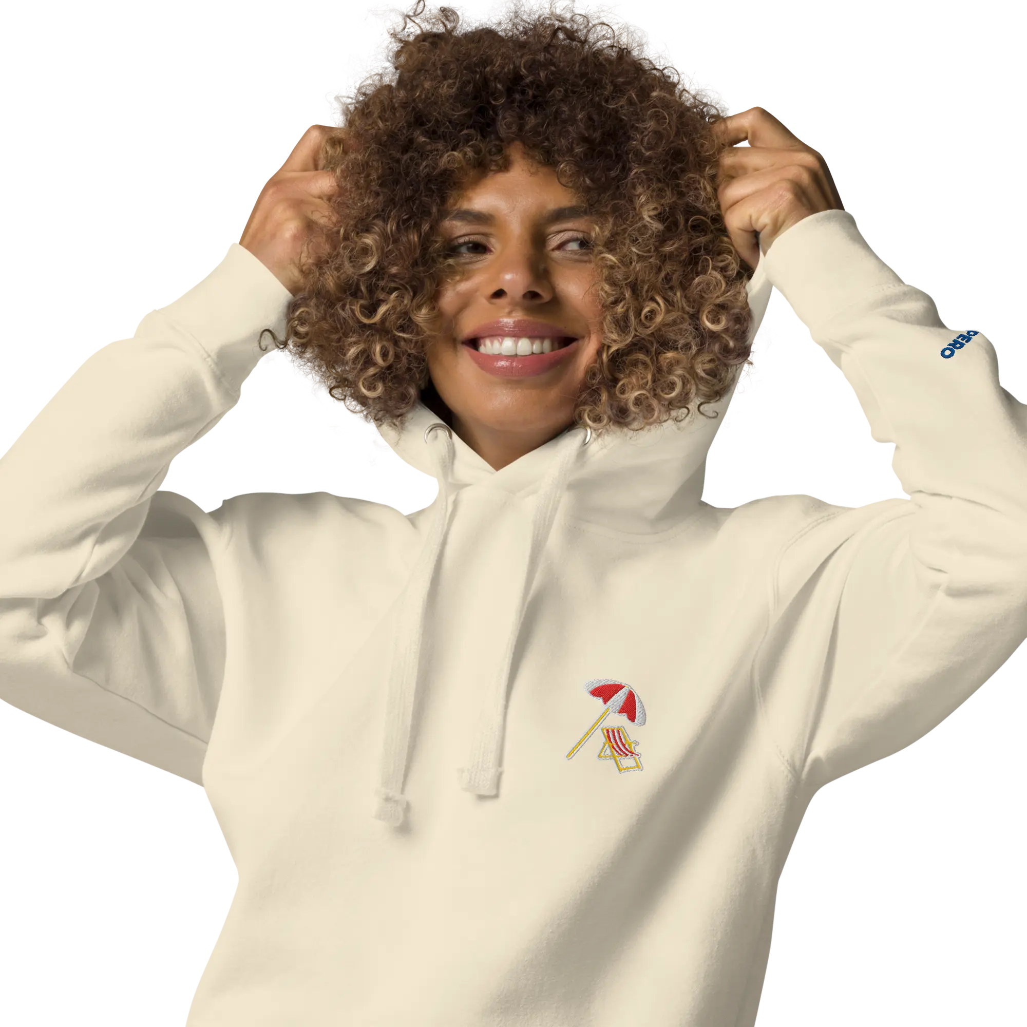 LAPERO Hoodie Premium Beige Plage