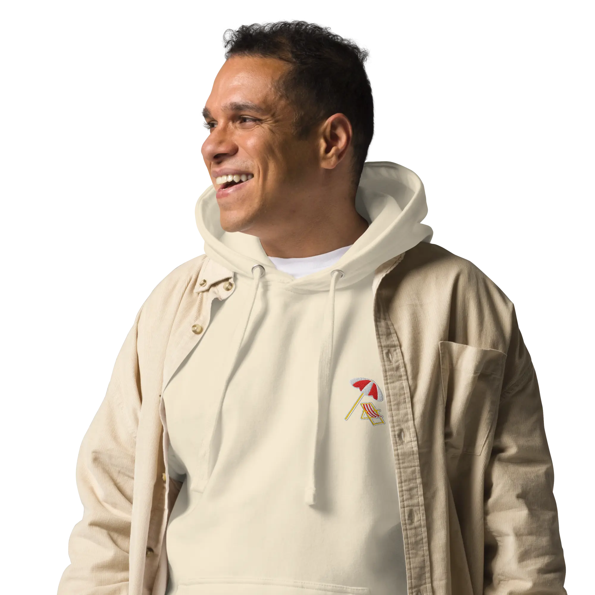 LAPERO Hoodie Premium Beige Plage