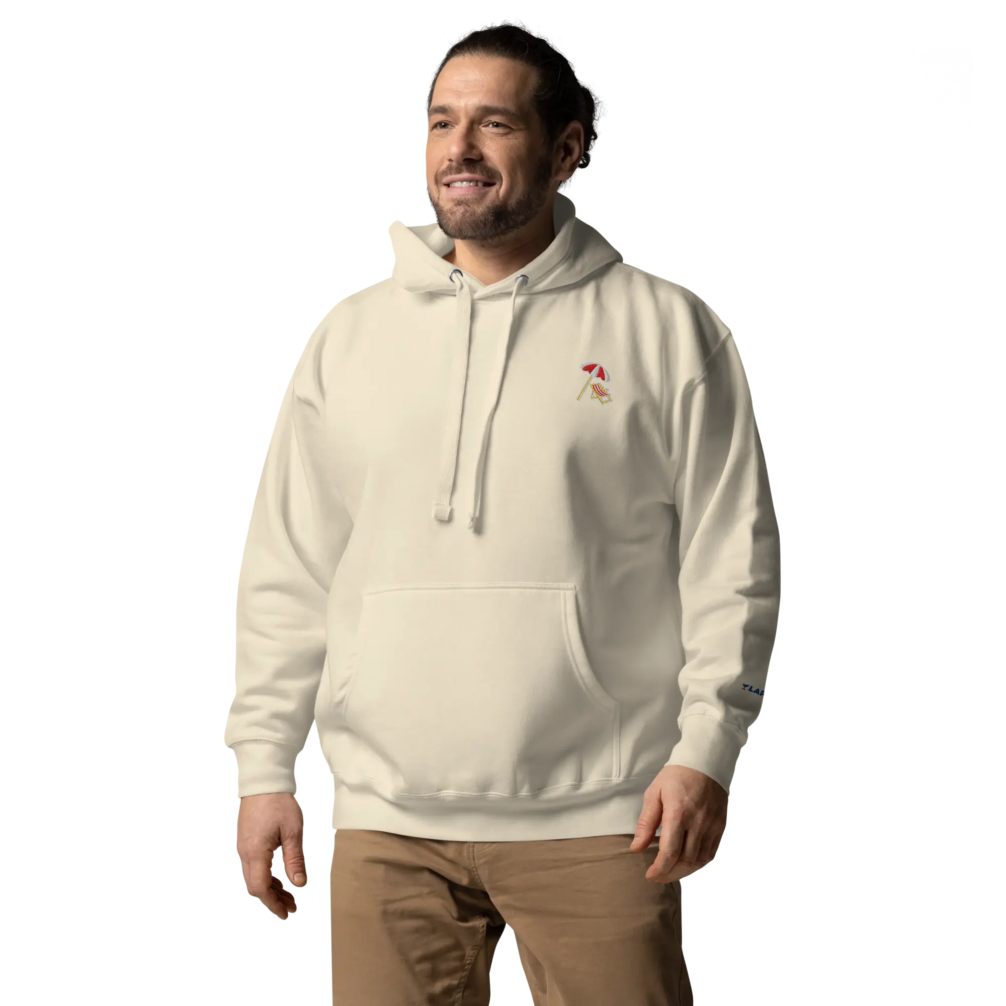 LAPERO Hoodie Premium Beige Plage