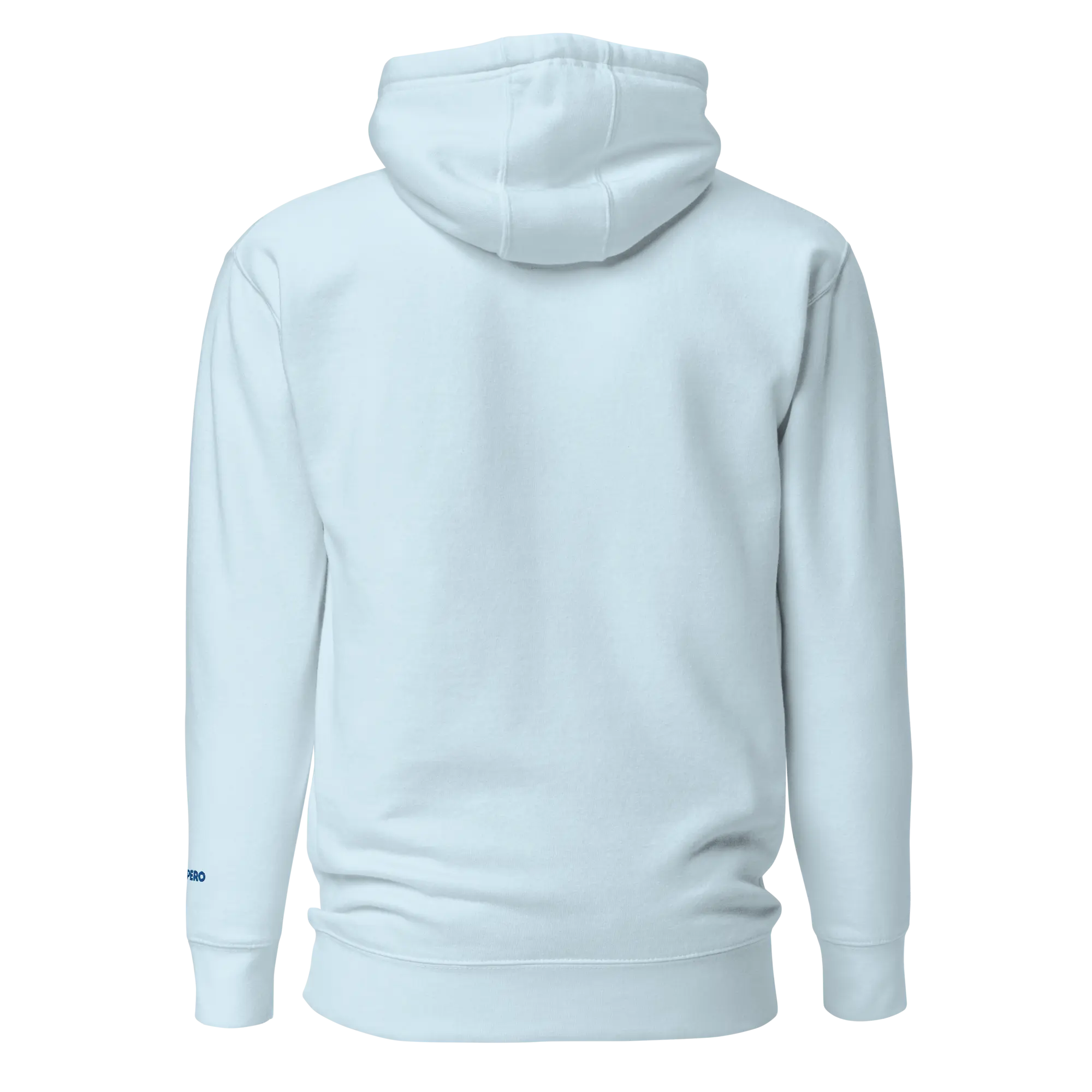 LAPERO Hoodie Premium Bleu Ciel Plage