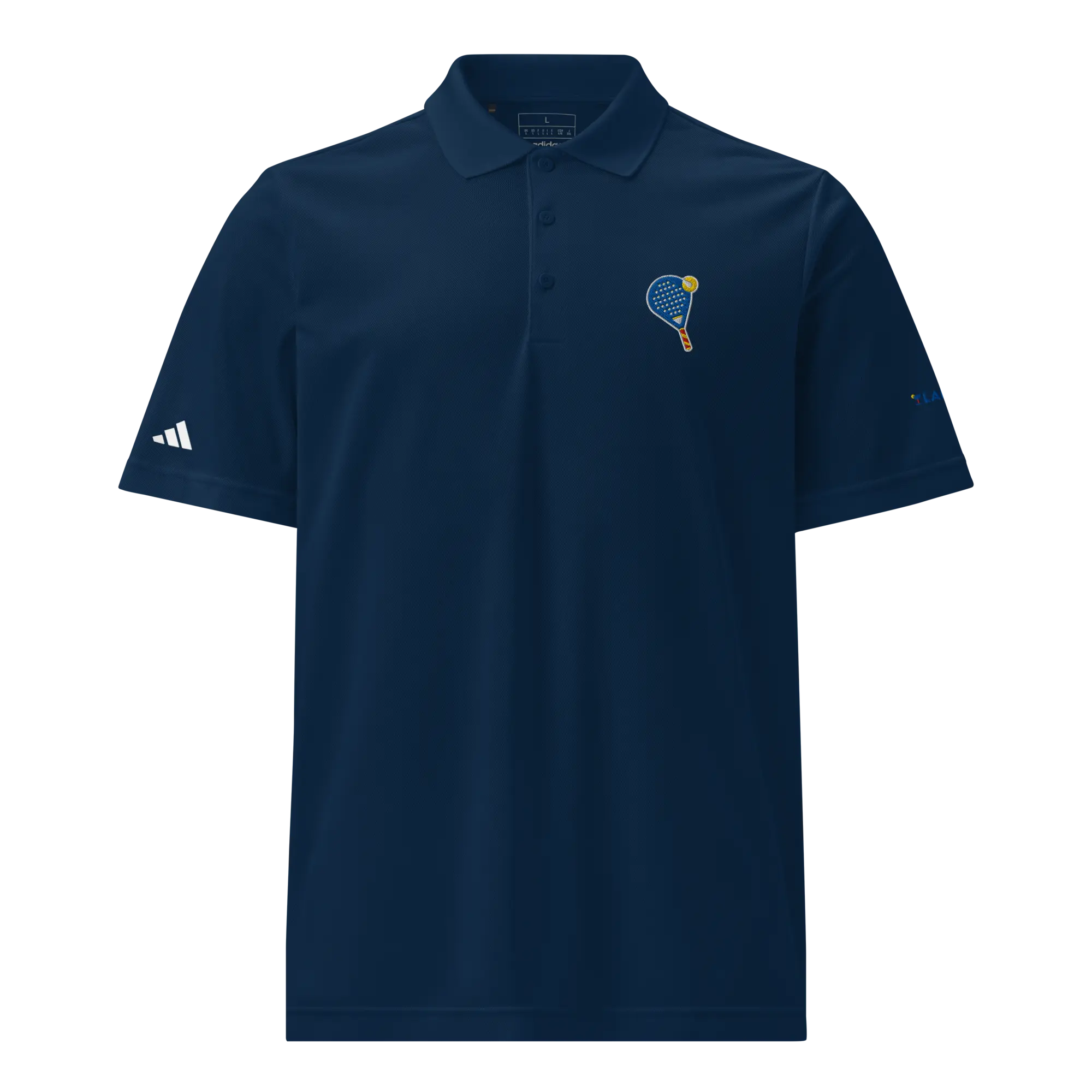 LAPERO Polo Sport Adidas Padel Bleu Marine