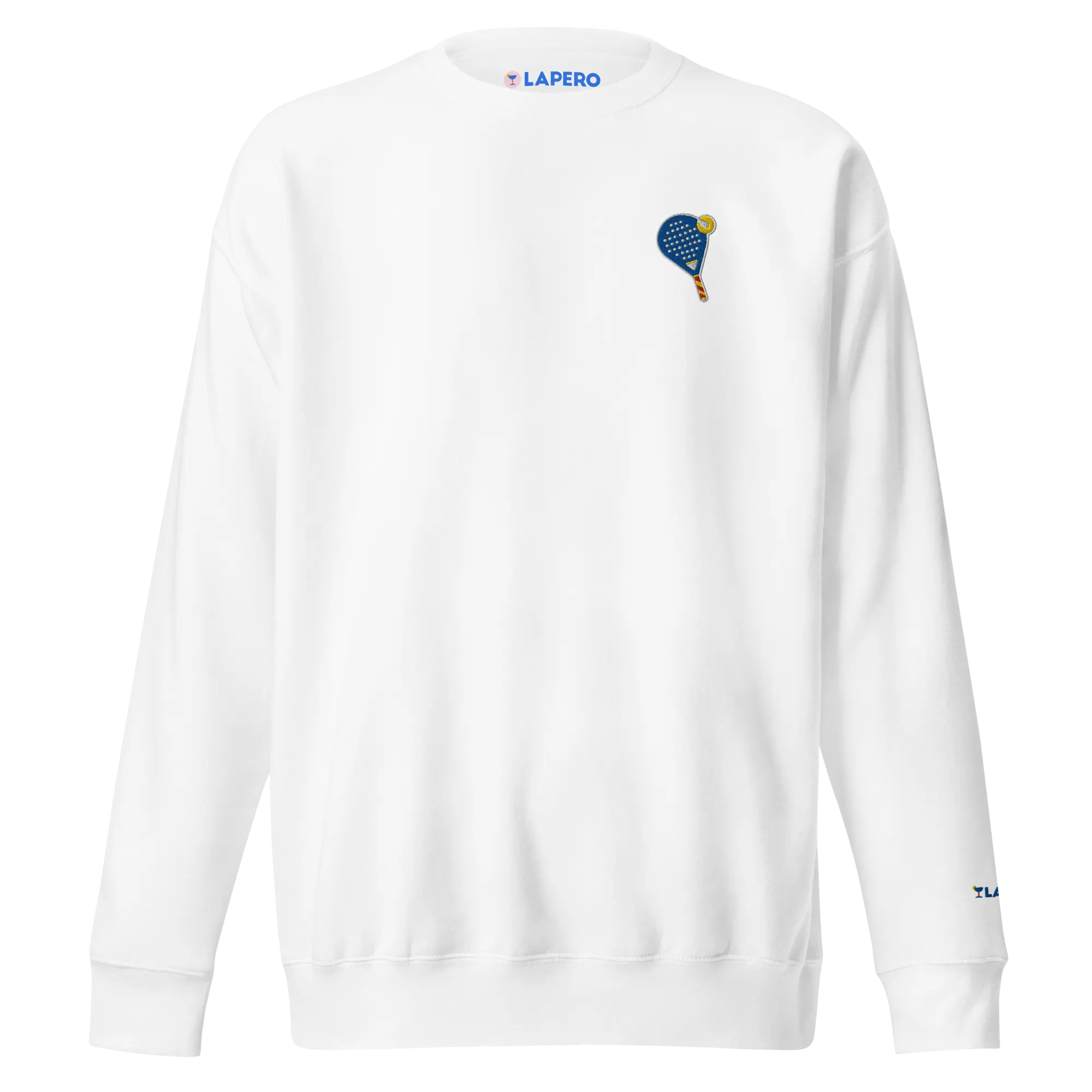 LAPERO Sweatshirt Blanc Padel