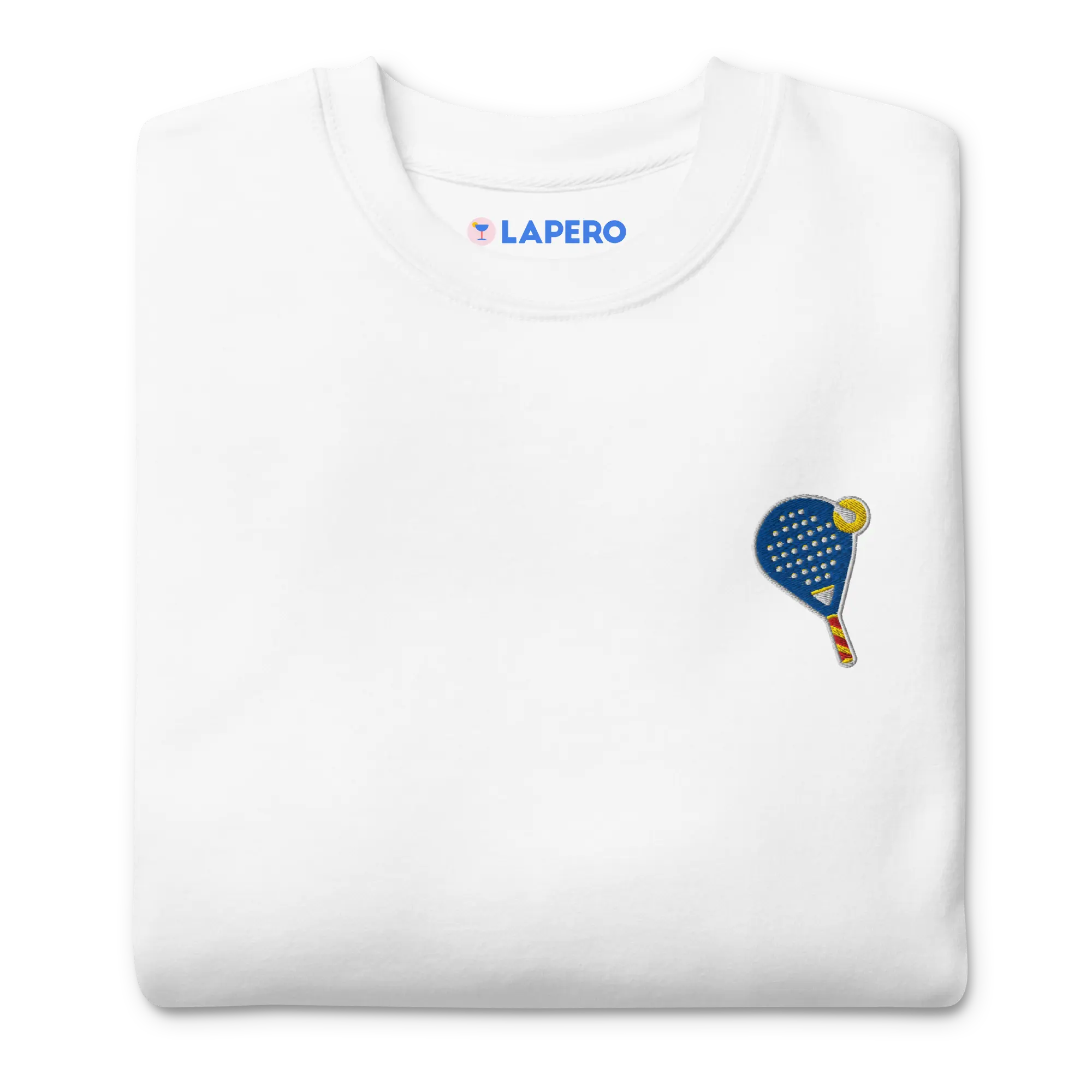 LAPERO Sweatshirt Blanc Padel