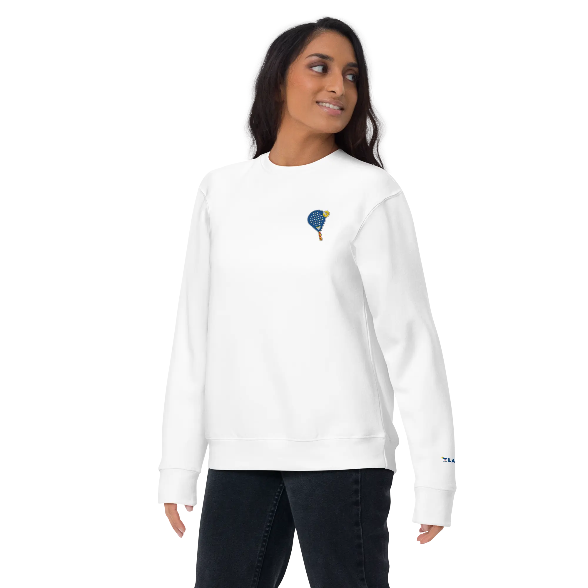 LAPERO Sweatshirt Blanc Padel