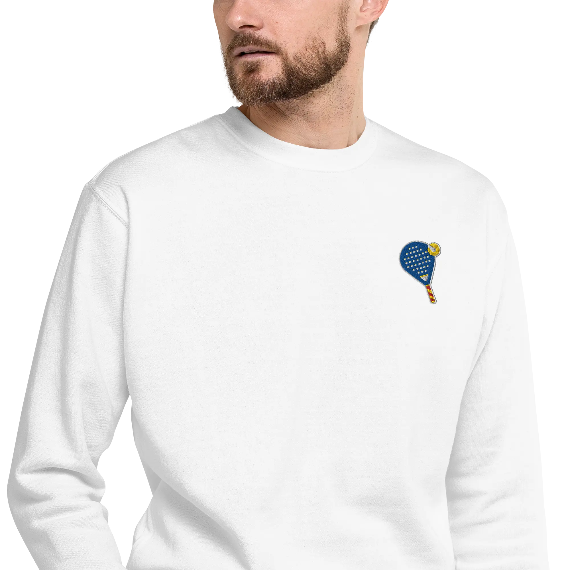 LAPERO Sweatshirt Blanc Padel