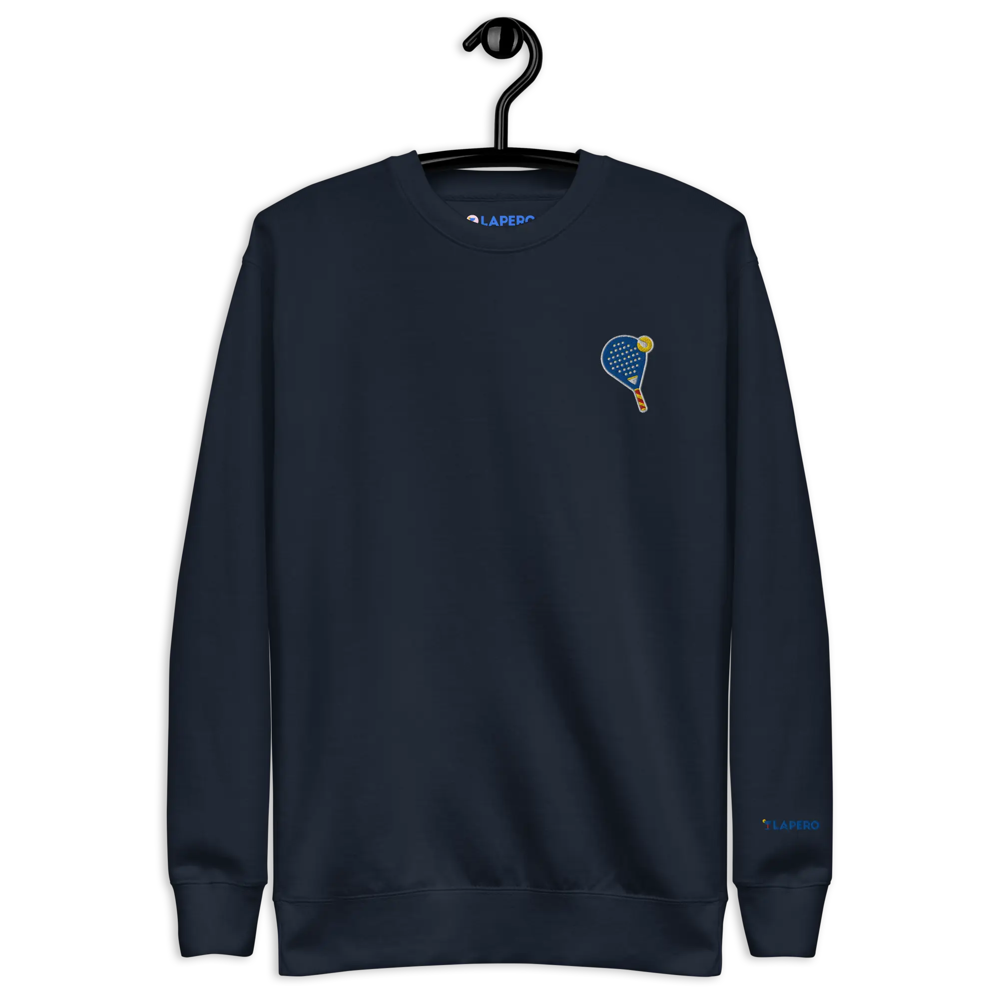 LAPERO Sweatshirt Bleu Marine Padel #fr:couleur_bleu-marine,en:color_navy-blue