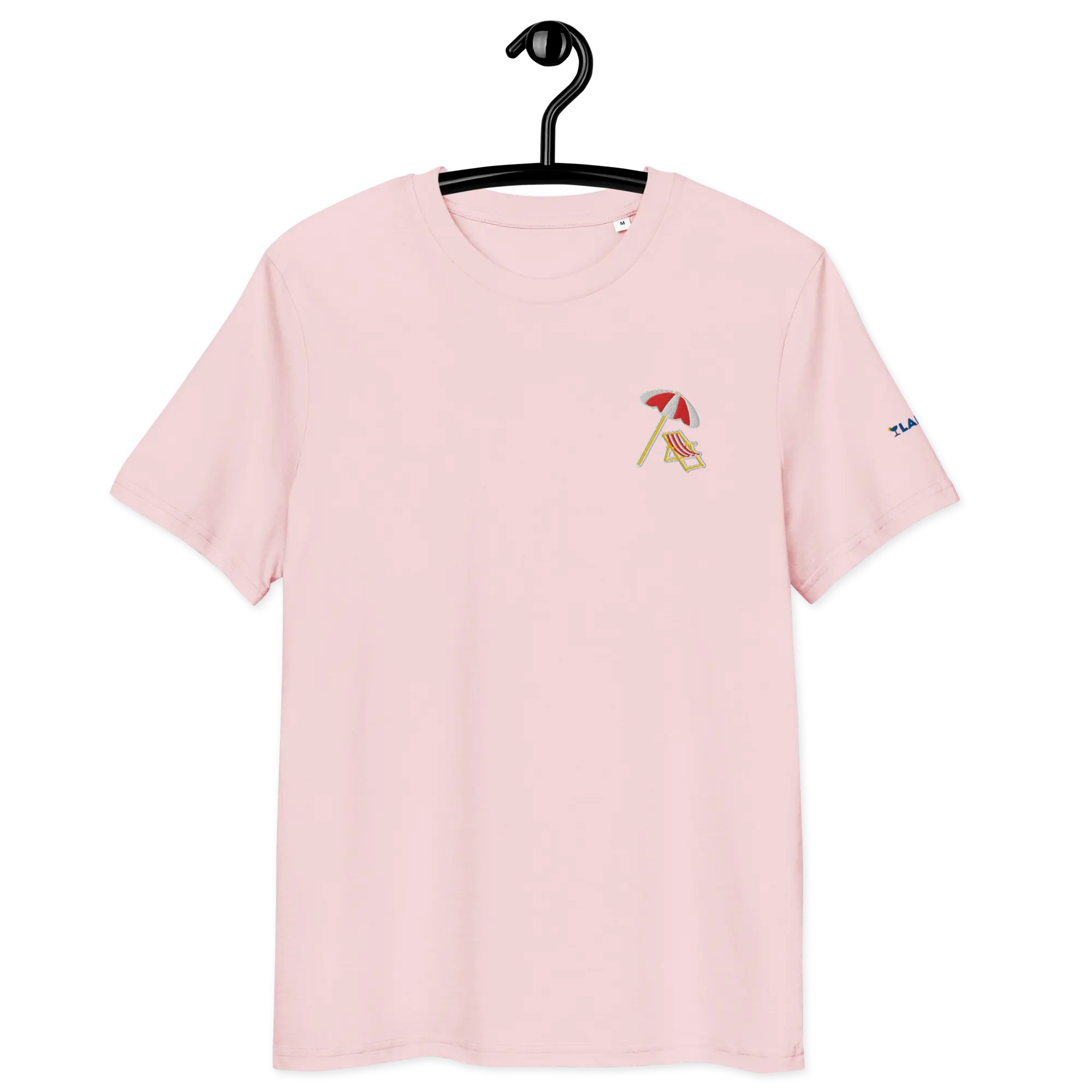 LAPERO T-Shirt Coton Biologique Plage Rose
