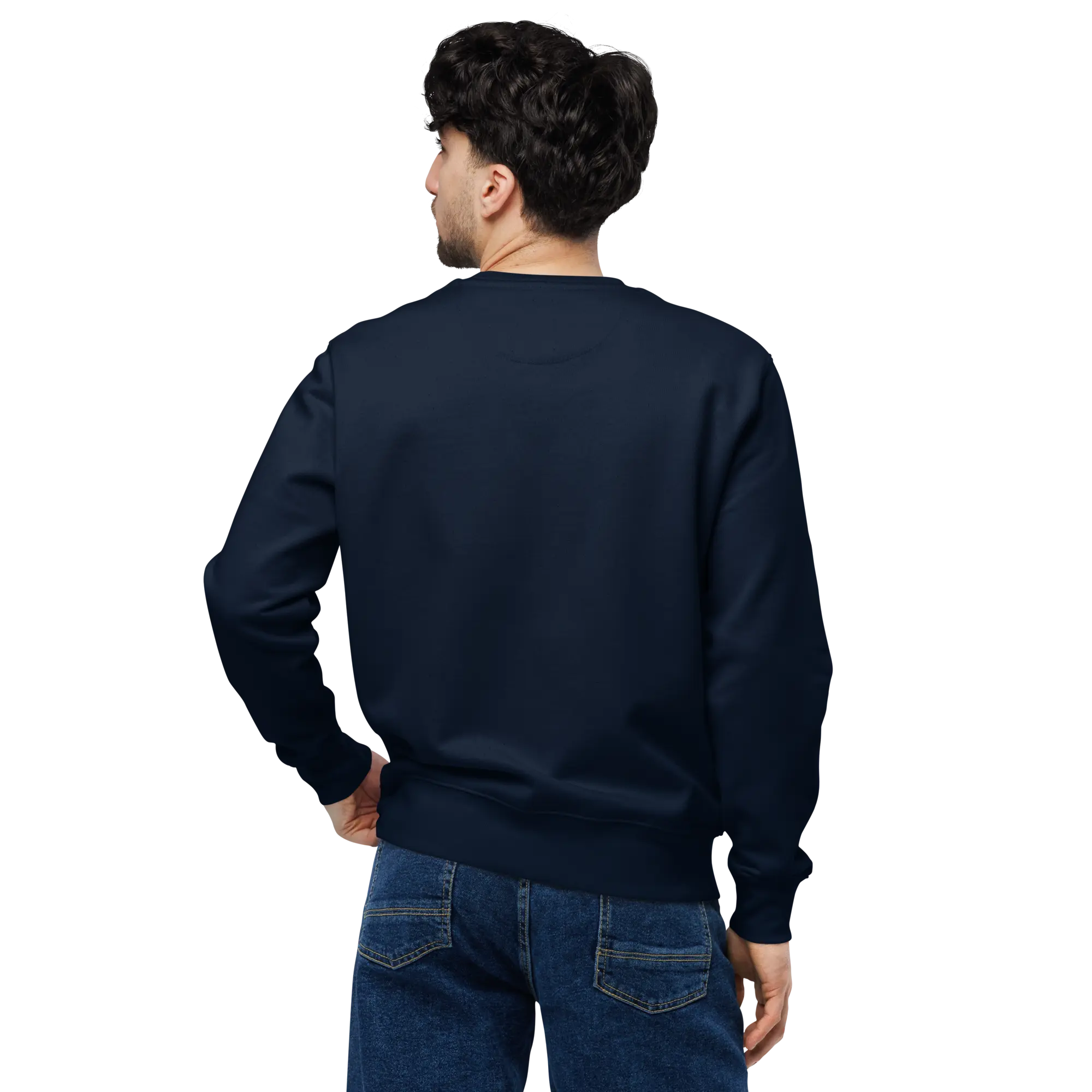 LAPERO Sweatshirt Ecologique Pasteque Bleu Marine