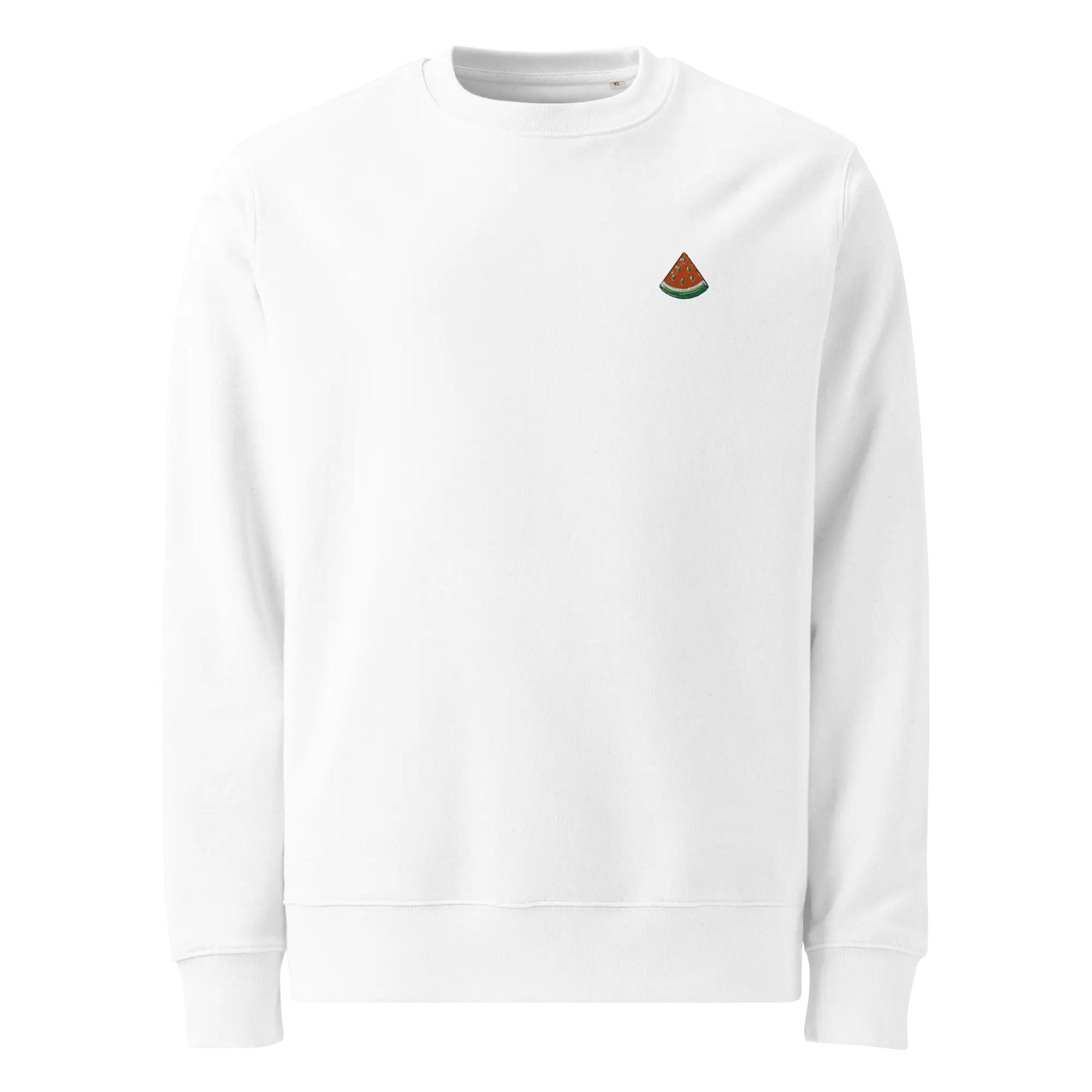 LAPERO Sweatshirt Ecologique Pasteque Blanc