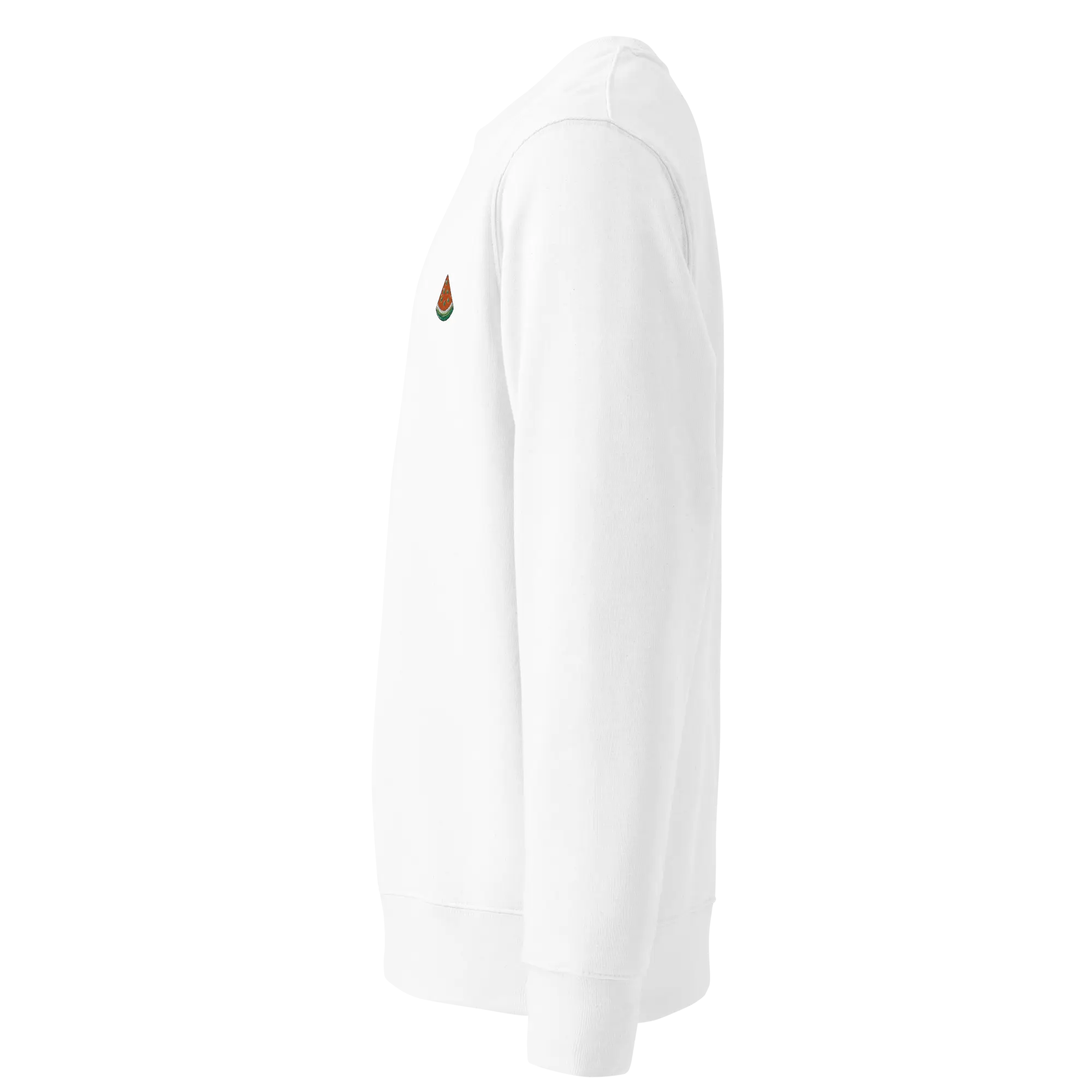 LAPERO Sweatshirt Ecologique Pasteque Blanc