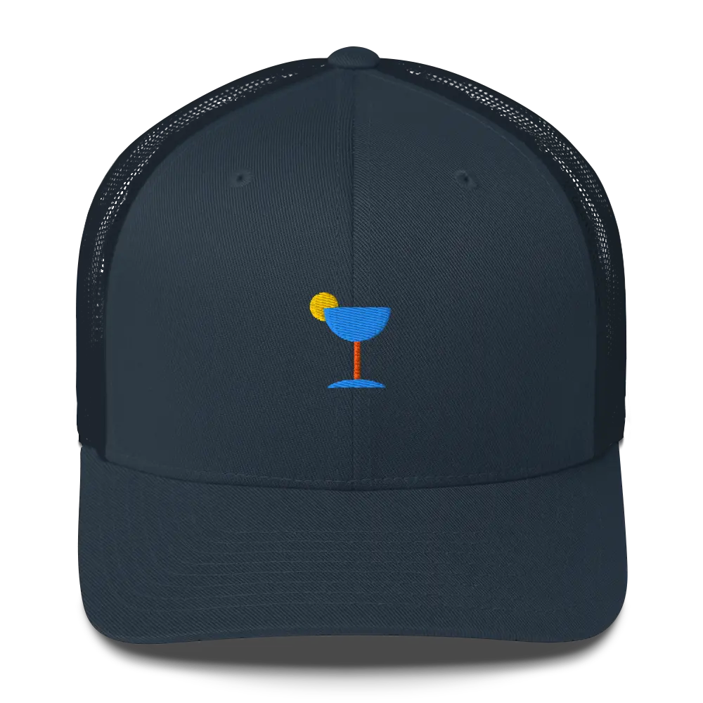 LAPERO Trucker Casquette Bleu Marine