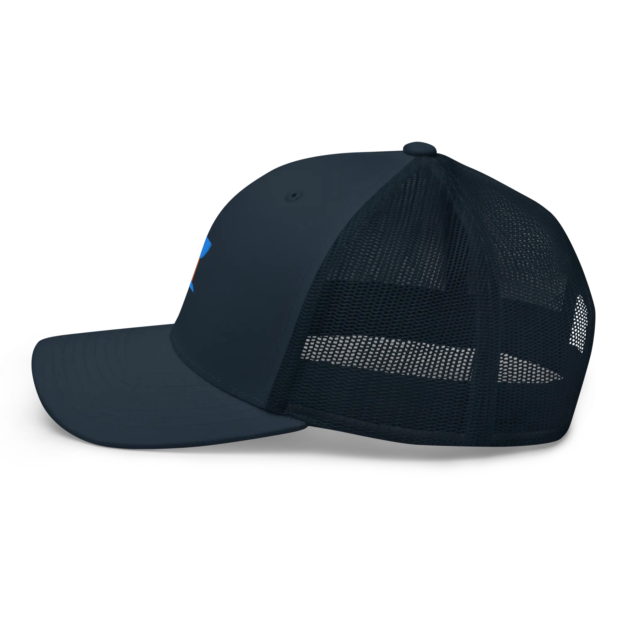 LAPERO Trucker Casquette Bleu Marine