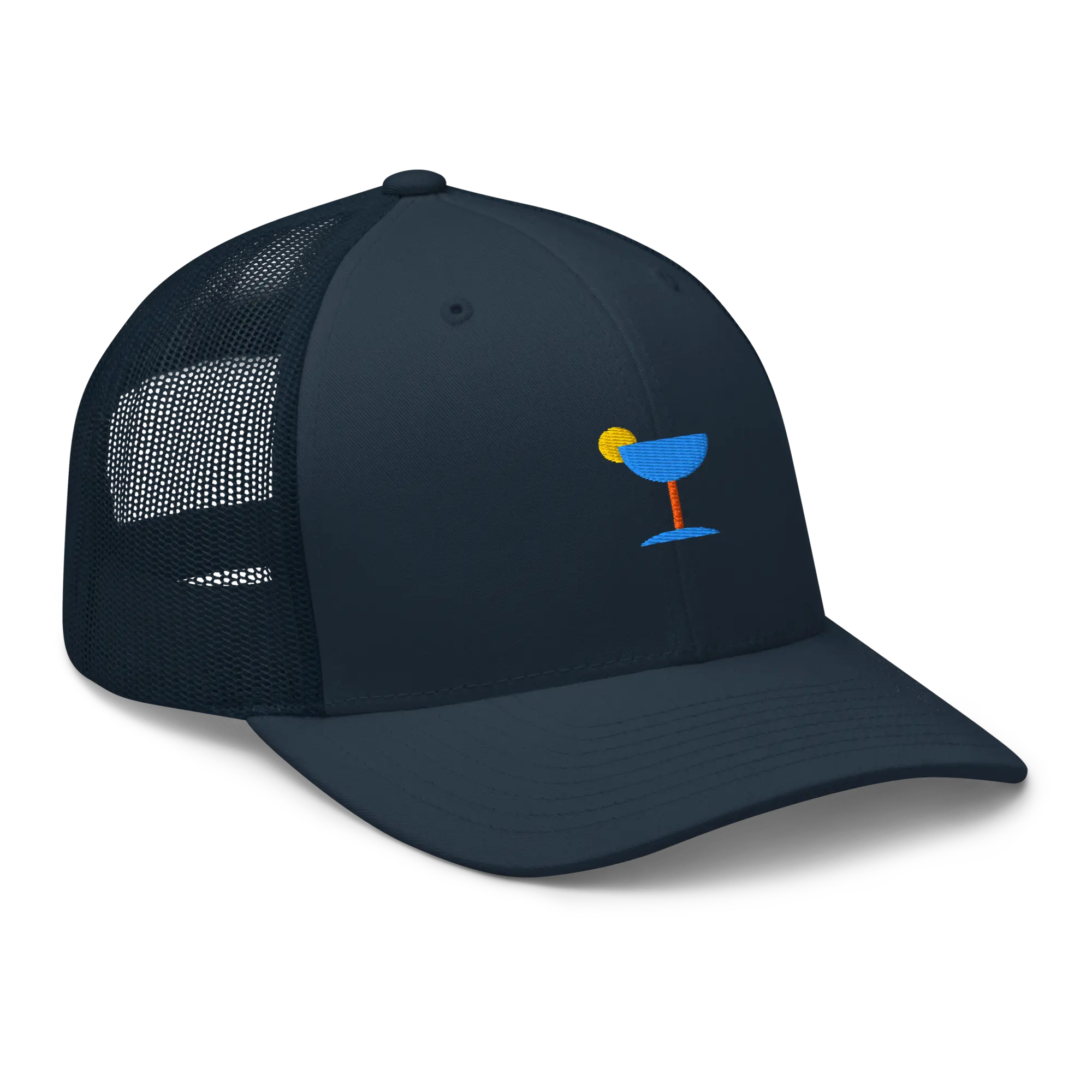 LAPERO Trucker Casquette Bleu Marine