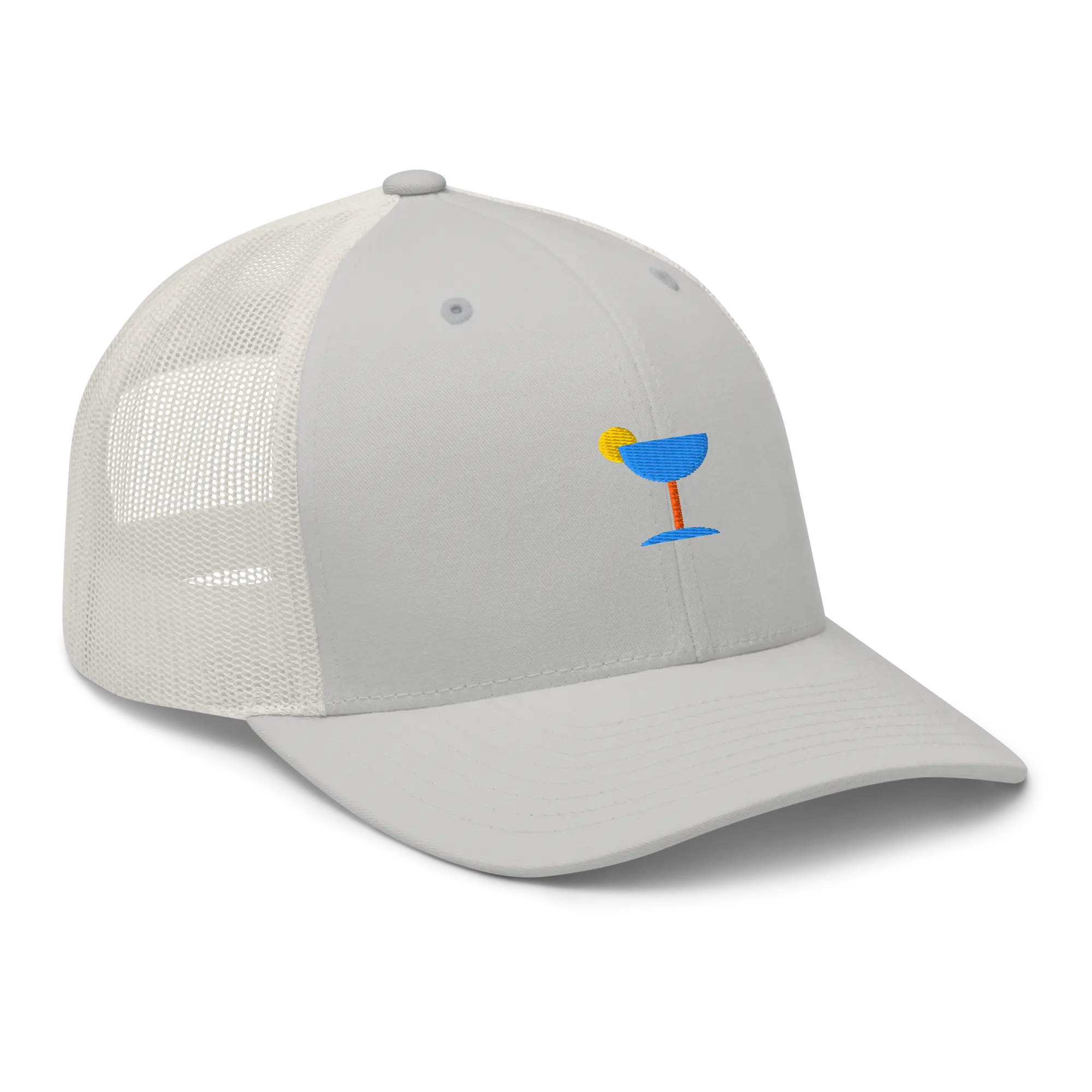 LAPERO Trucker Casquette Argenté