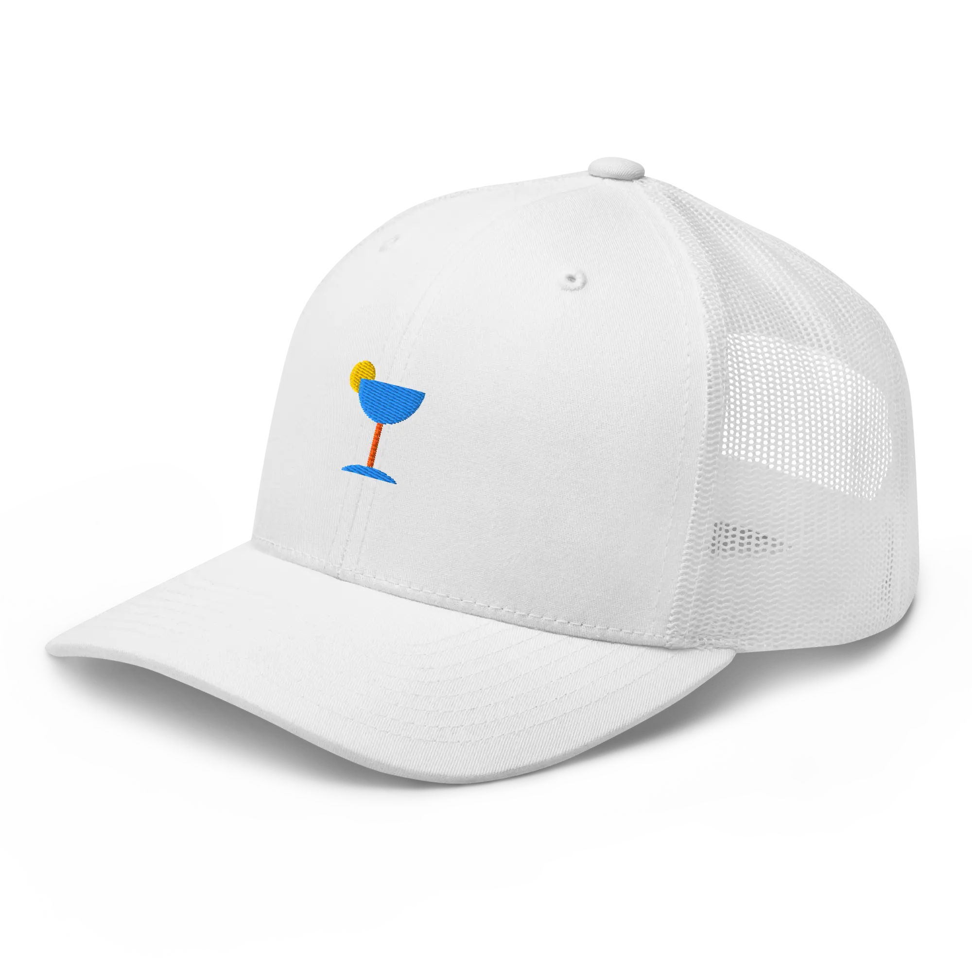 LAPERO Trucker Casquette Blanche