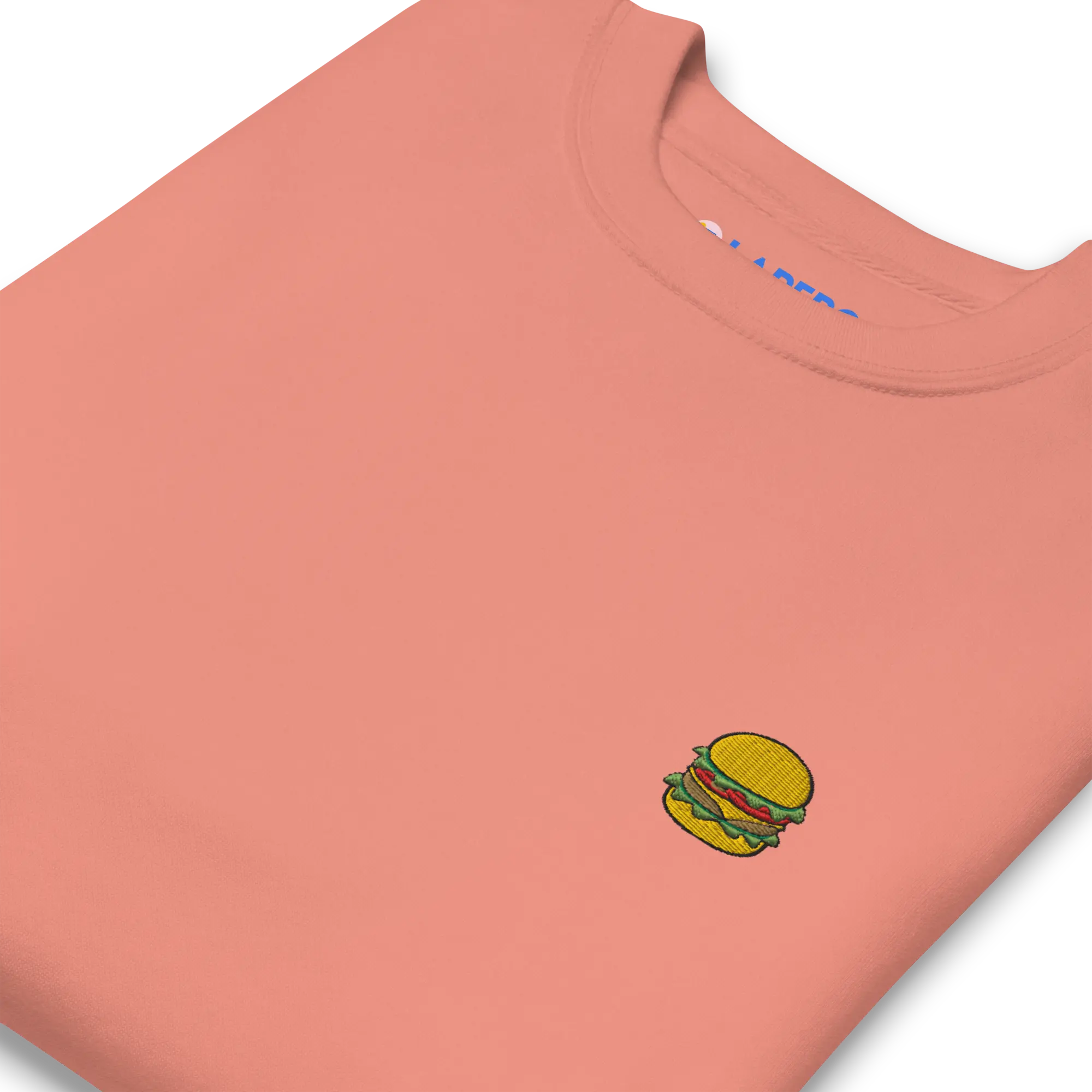 LAPERO Sweatshirt Burger Corail