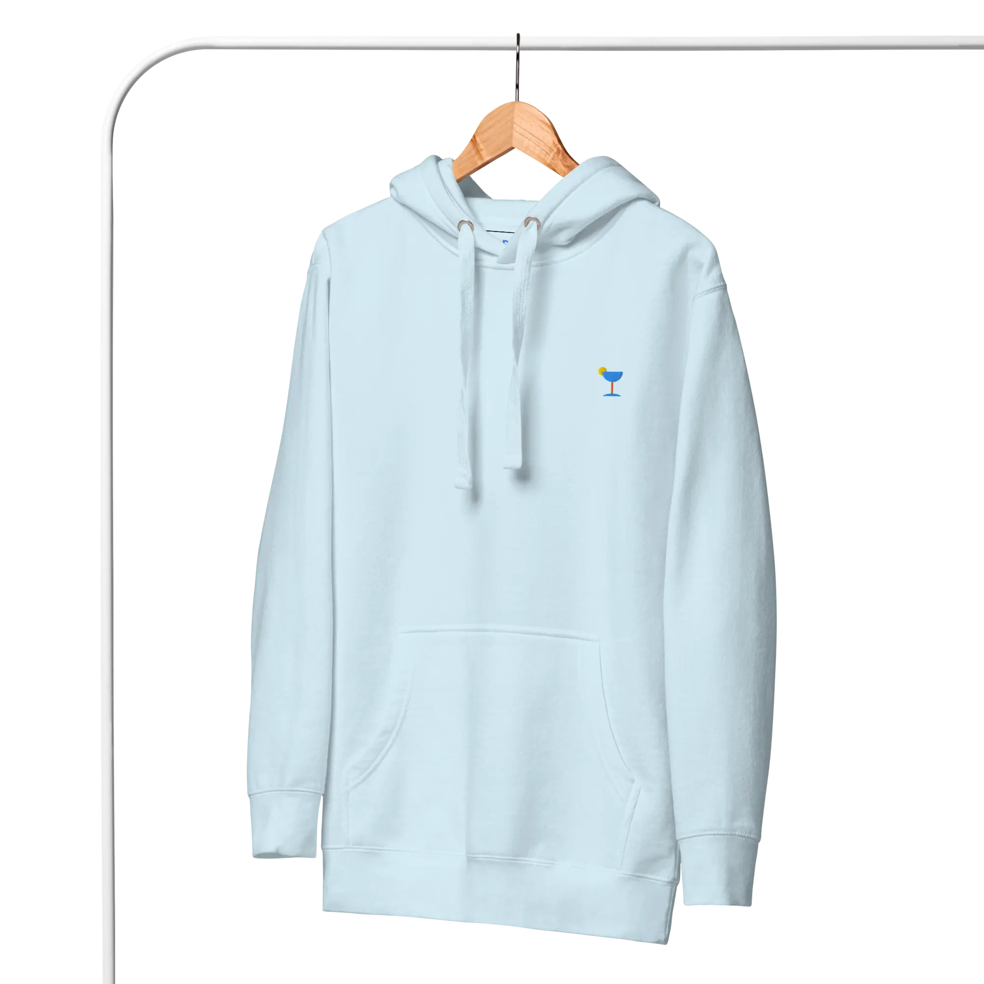 LAPERO Hoodie Bleu Ciel