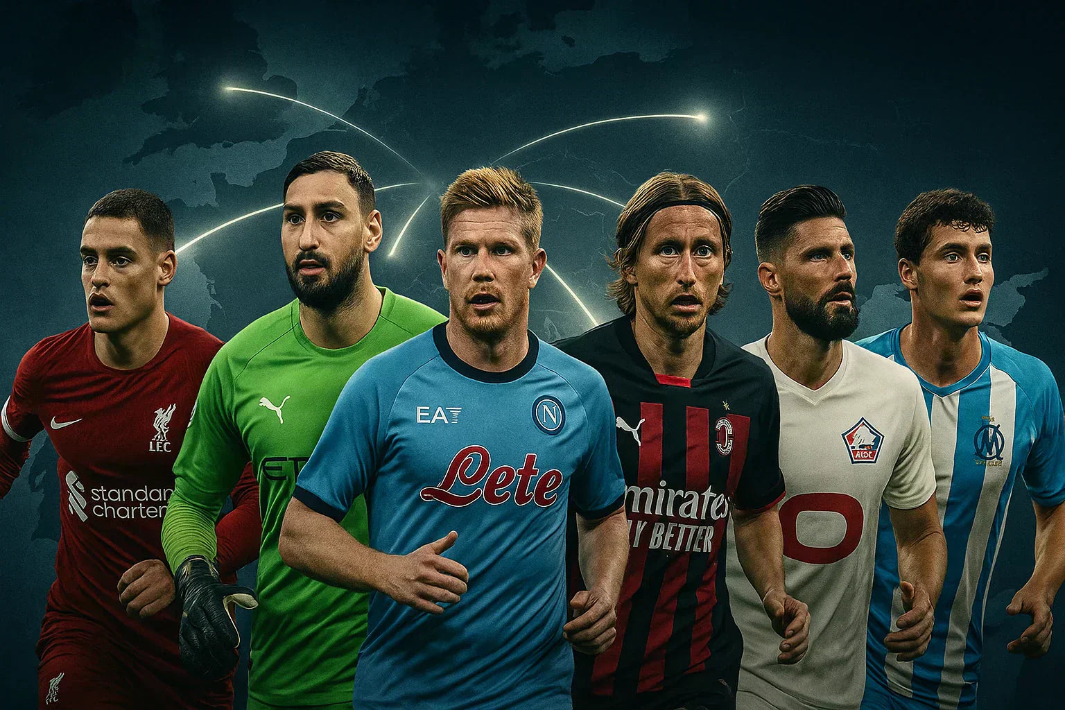 Résumé des transferts importants de l’été 2025 – Football Mercato