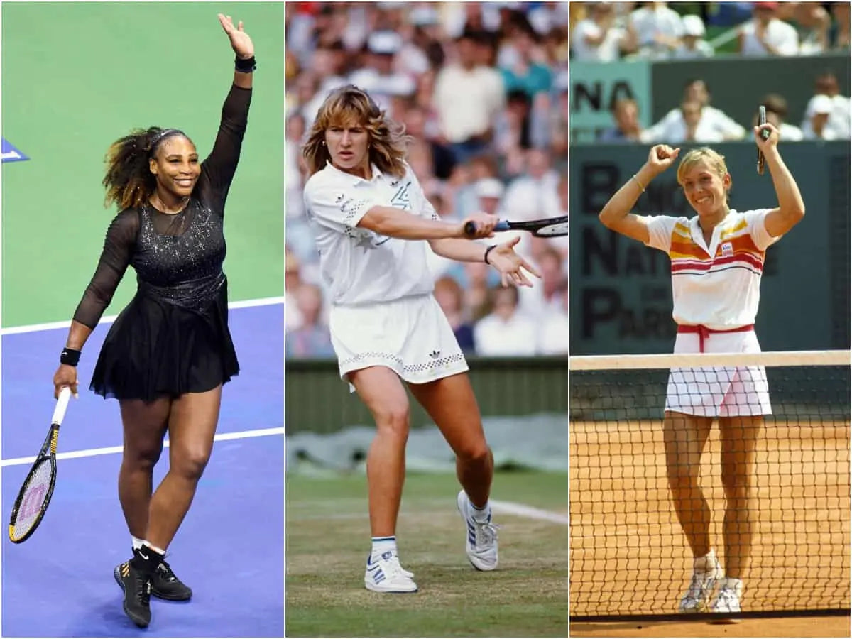 Williams, Graf, Navratilova : Quelle légende mérite le titre de GOAT du tennis féminin ?