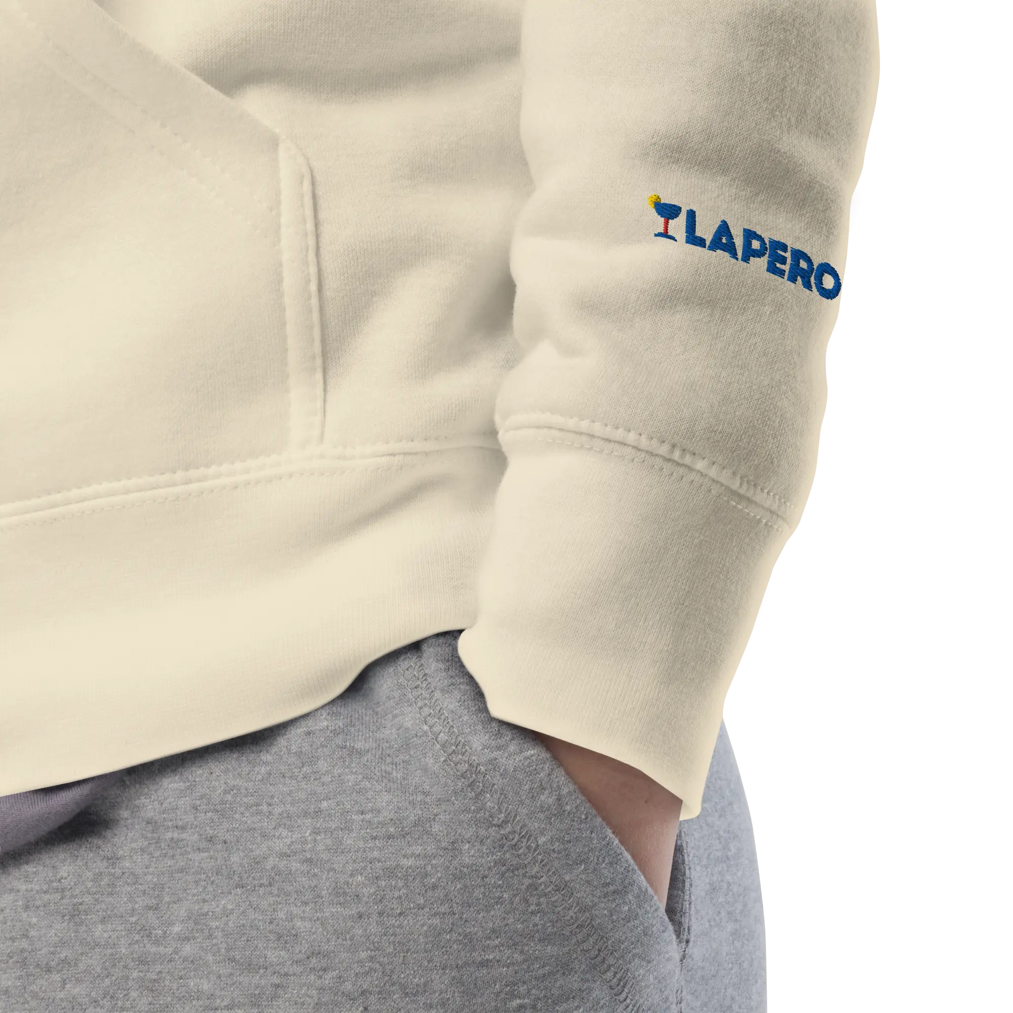 LAPERO Hoodie Premium Beige Plage 