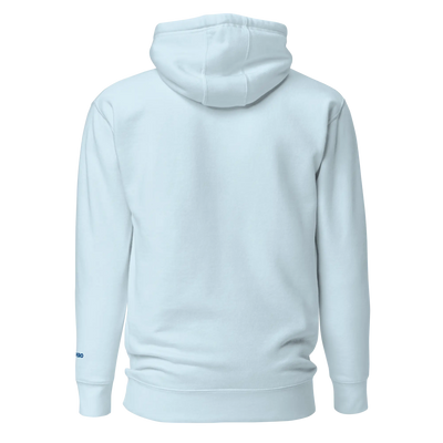 LAPERO Hoodie Premium Bleu Ciel Plage 