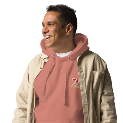 LAPERO Hoodie Premium Corail Plage 
