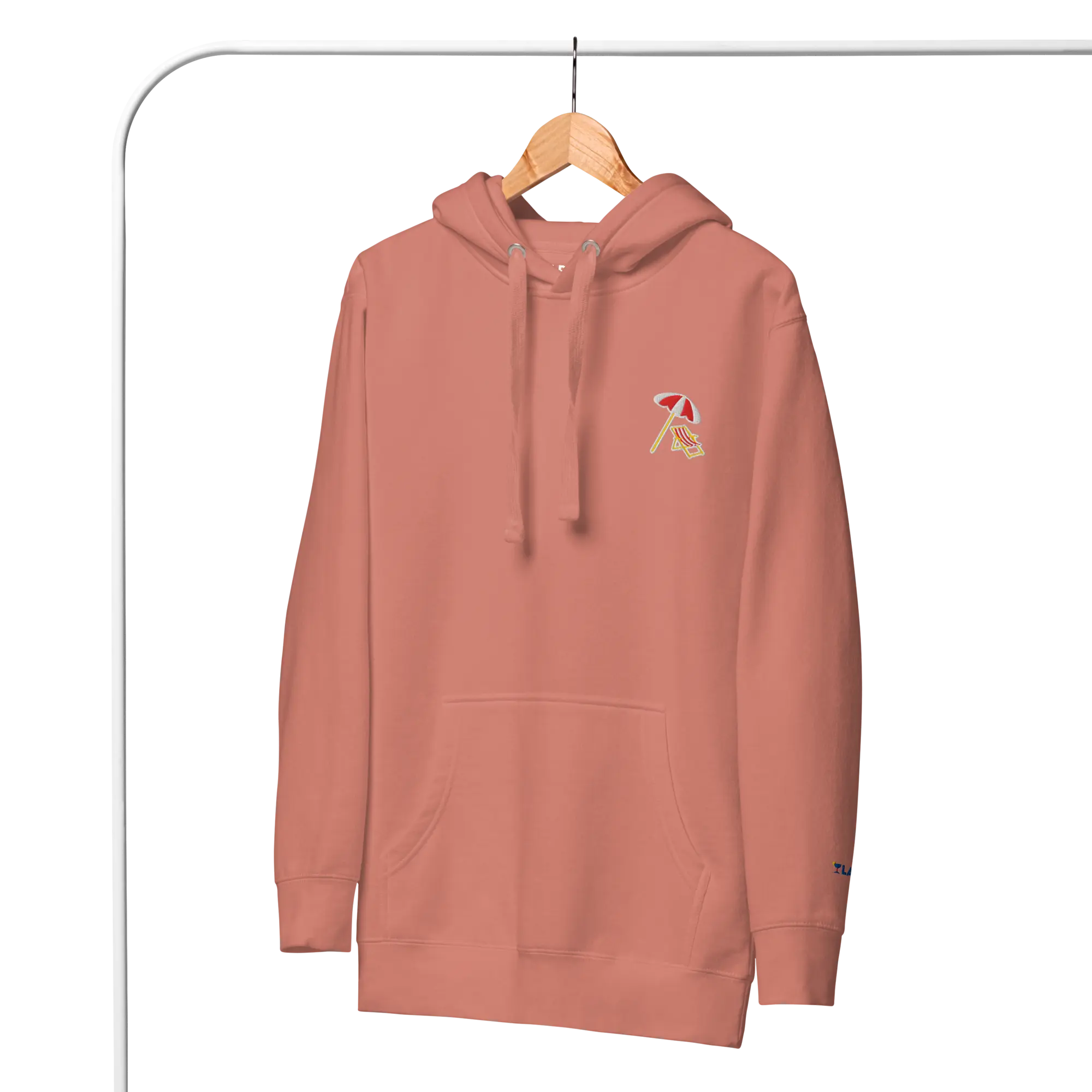 LAPERO Hoodie Premium Corail Plage 