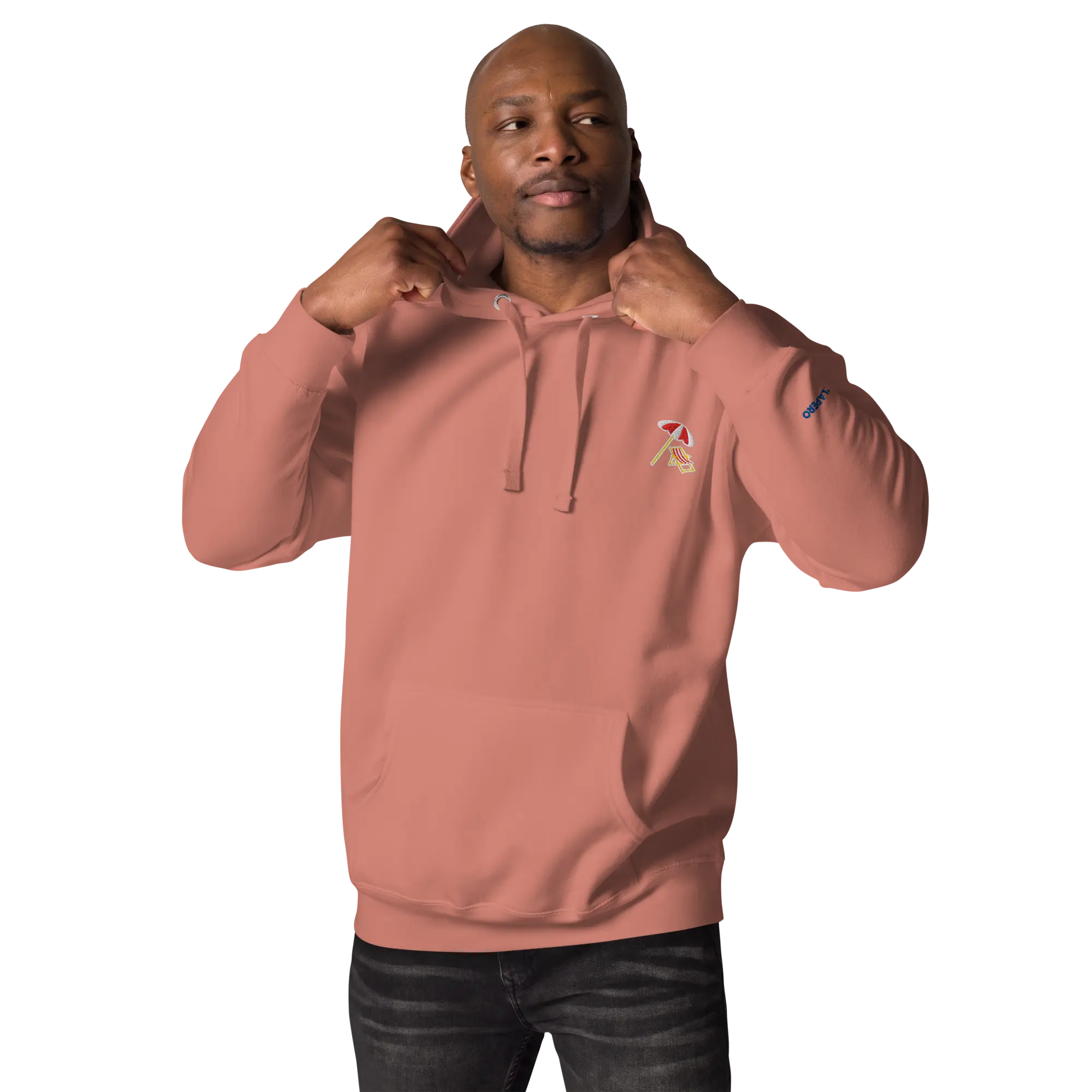 LAPERO Hoodie Premium Corail Plage 