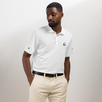 LAPERO Polo Sport Adidas Golf Blanc 