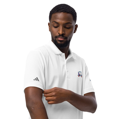 LAPERO Polo Sport Adidas Golf Blanc 