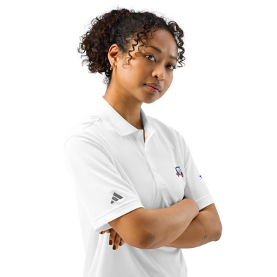 LAPERO Polo Sport Adidas Golf Blanc 