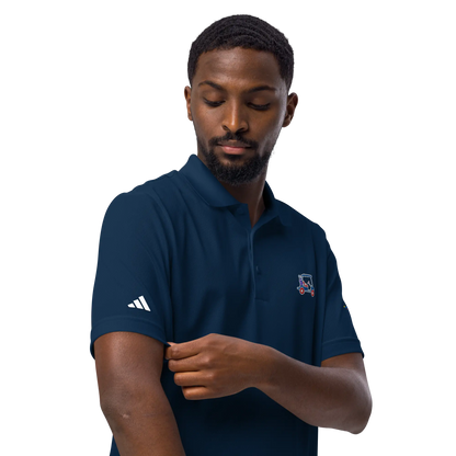 LAPERO Polo Sport Adidas Golf Bleu Marine 