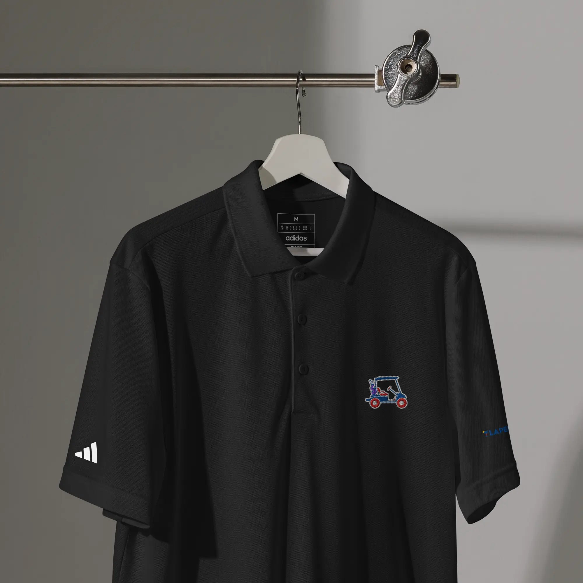 LAPERO Polo Sport Adidas Golf Noir 