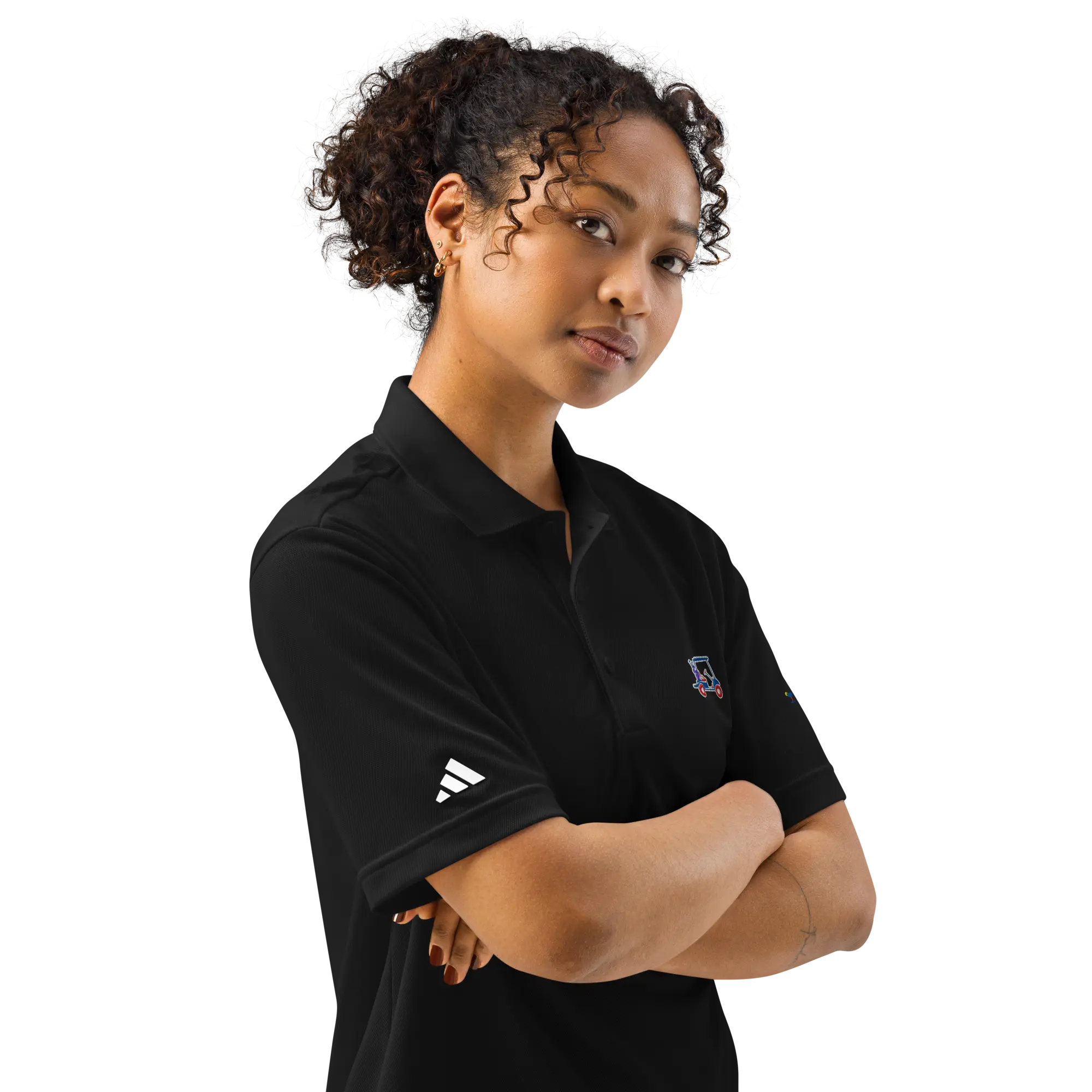 LAPERO Polo Sport Adidas Golf Noir 