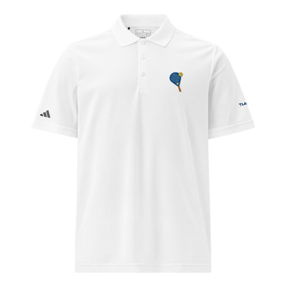 LAPERO Polo Sport Adidas Padel Blanc 