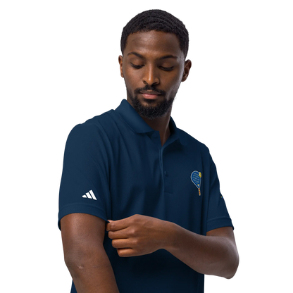 LAPERO Polo Sport Adidas Padel Bleu Marine 