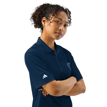 LAPERO Polo Sport Adidas Padel Bleu Marine 