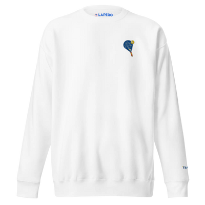 LAPERO Sweatshirt Blanc Padel 