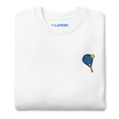 LAPERO Sweatshirt Blanc Padel 