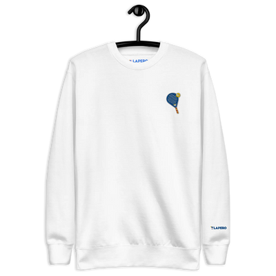 LAPERO Sweatshirt Blanc Padel 