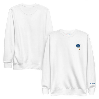 LAPERO Sweatshirt Blanc Padel 
