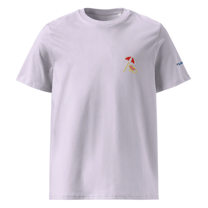 LAPERO T-Shirt Coton Biologique Plage Lavande 