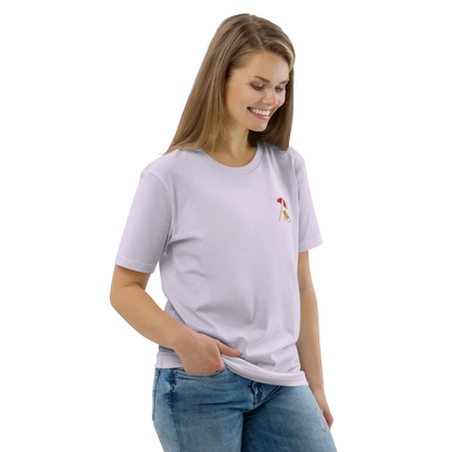 LAPERO T-Shirt Coton Biologique Plage Lavande 