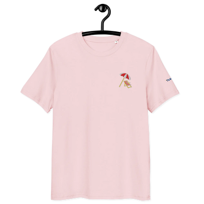 LAPERO T-Shirt Coton Biologique Plage Rose 