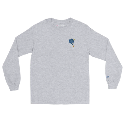 LAPERO T-Shirt Manches Longues Padel Brodé Gris 