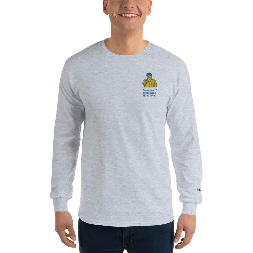 LAPERO T-Shirt Manches Longues No No José Gris 