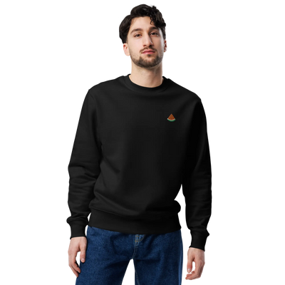 LAPERO Sweatshirt Ecologique Pasteque Noir 