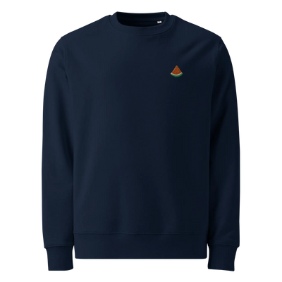 LAPERO Sweatshirt Ecologique Pasteque Bleu Marine 