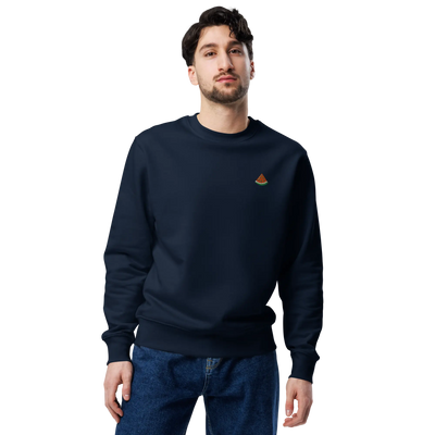 LAPERO Sweatshirt Ecologique Pasteque Bleu Marine 