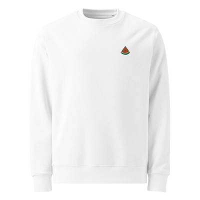 LAPERO Sweatshirt Ecologique Pasteque Blanc 